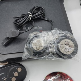 Panasonic 3DO REAL FZ-1 Console BUNDLE Black 3 Controllers And Need For Speed