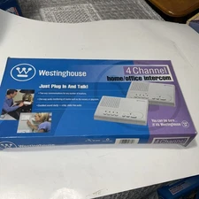 WESTINGHOUSE 4-Channel Intercom WHI-4C N.O.S. Home Office