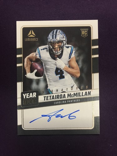 2025 Panini Luminance Tetairoa McMillan #YOS-TMN RC Rookie Auto - TCCCX