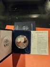 1996 P 1oz US American Silver Eagle $1 Dollar Proof Bullion Coin w/Box & COA