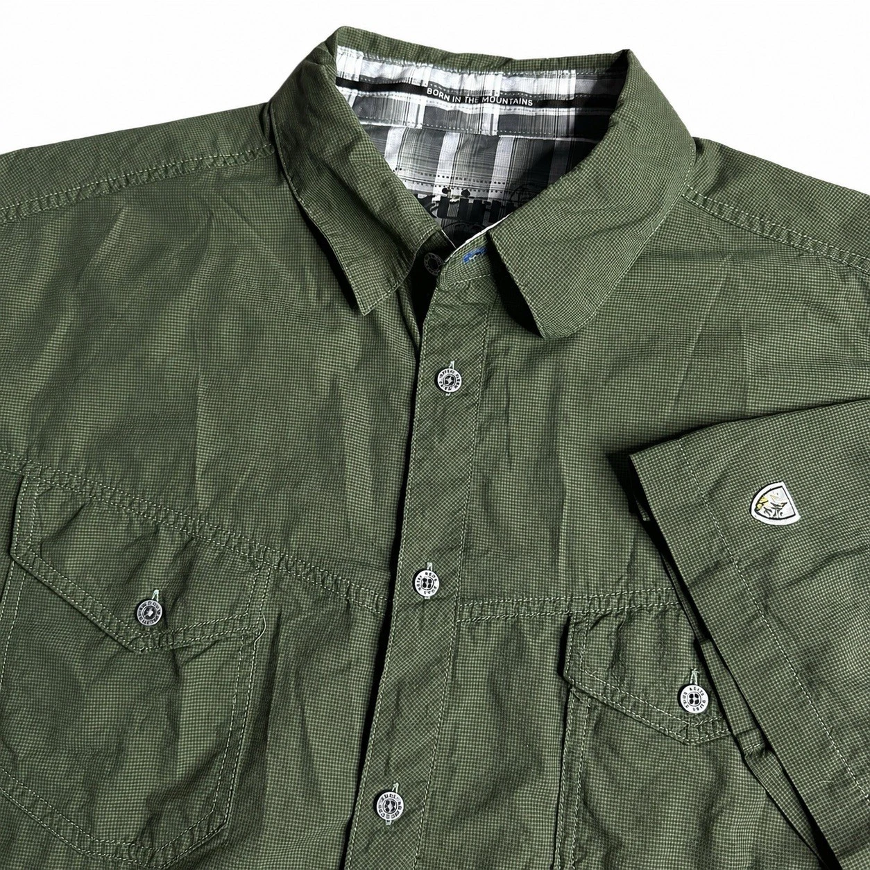 Kuhl Stealth Shirt Mens XL Oak Moss Green Short Sleeve Hiking Fishing Camping
Opens in a new window