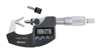 Mitutoyo Digimatic V-Groove Micro 314-251-30 VM3-15MX