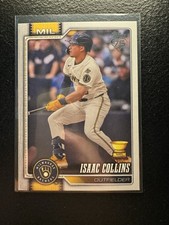 Topps75 2026 Series 1 All-Star Rookie #202 Isaac Collins Milwaukee Brewers Card