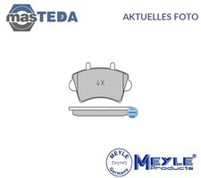 025 236 1318 SATZ BREMSBELÄGE BREMSKLÖTZE VORNE MEYLE NEU OE QUALITÄT