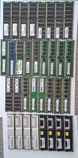 LOT of 33 Multi Brand 8/4/2/1 GB And 526 MB Memory RAM Mixed Speeds & Brands 