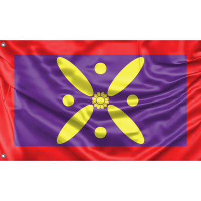 Flagge des Sassanidenreiches einzigartiges Design, 3x5 Fuß / 90x150 cm Größe, EU Made