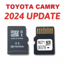 TOYOTA CAMRY GPS MAP UPDATE 2024 NAVIGATION MICRO SD CARD OEM 86271 0E076 USA/CA