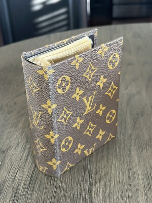 Louis Vuitton Rare Photo Album Book Desk Accessory Monogram Canvas