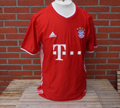 Original FC Bayern München Heimtrikot 20/21 Rot XL FR8358