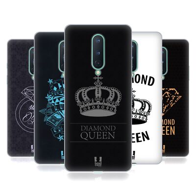 HEAD CASE DESIGNS DIAMANTEN SOFT GEL HANDYHÜLLE FÜR GOOGLE ONEPLUS HANDYS