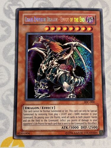 Chaos Emperor Dragon - Envoy of the End -  Unlimited - IOC-000 - Secret Rare(LP) - Picture 1 of 3
