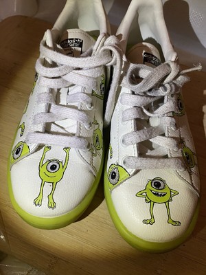 Monsters Inc. x Adidas Stan Smith 'Mike Wazowski' FZ2706 Shoes Men's Size  4.5 | eBay