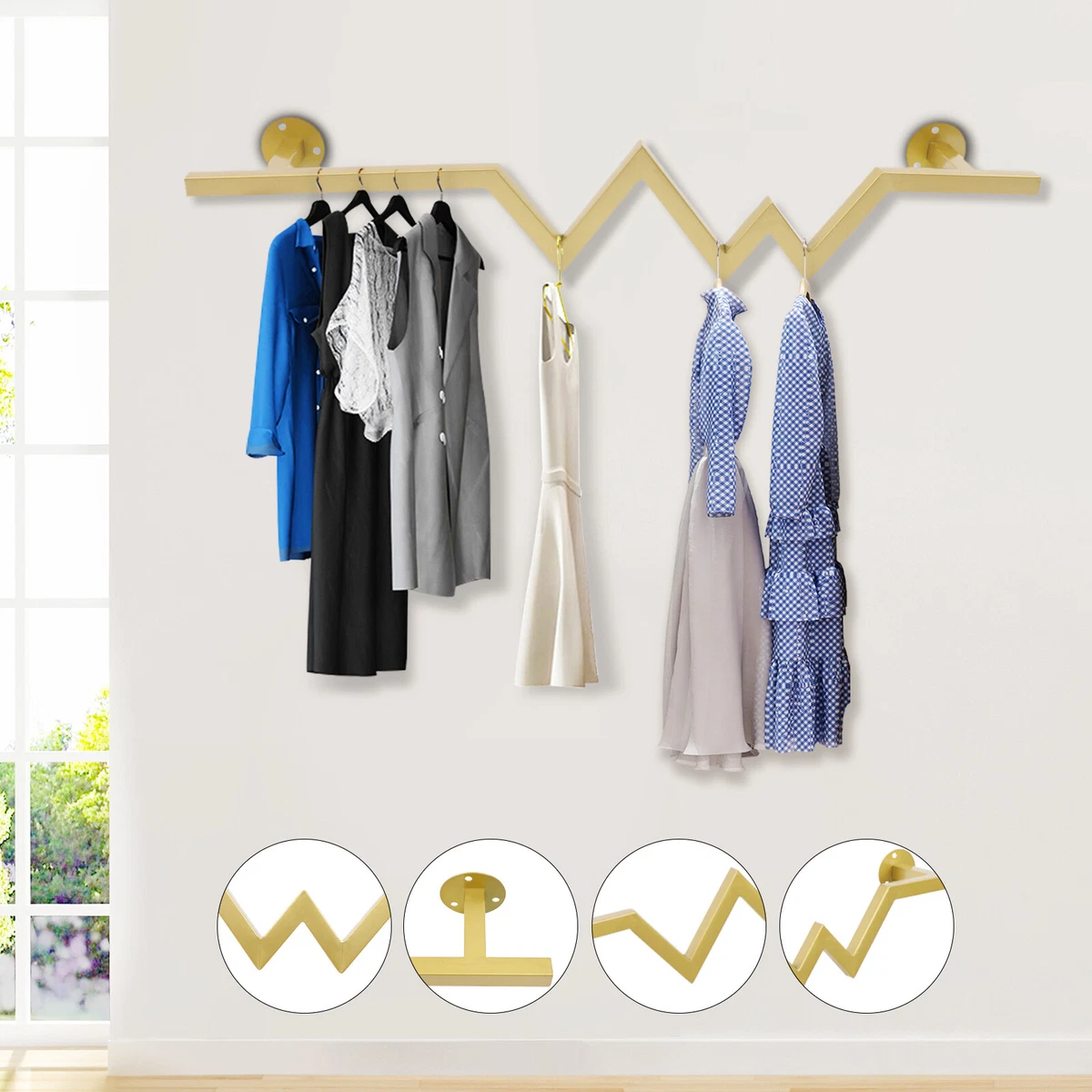 Garment wall display sale