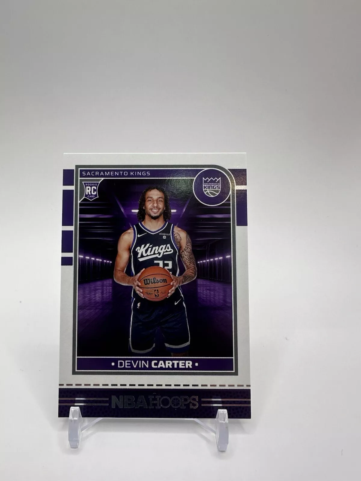 Devin Carter trading card