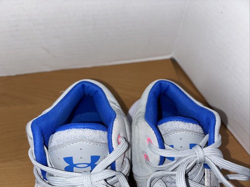 Under Armour Jet 21 3024260-109, Herren, Basketballschuhe grau M8 W9,5 - Bild 9 von 10