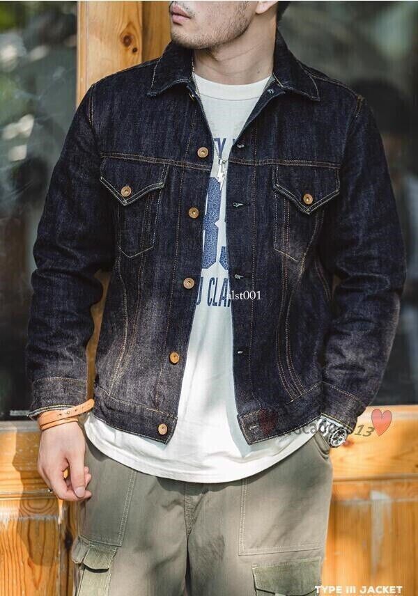 New Maden Classic Trucker Type III Jean Jacket 14.8oz