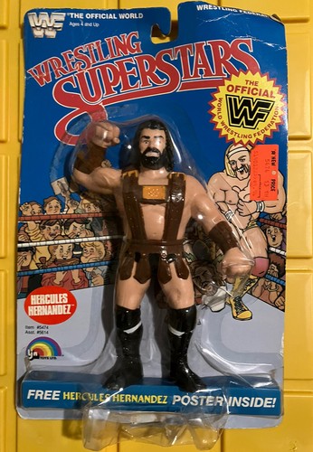 WWF LJN Grand Toys wrestling figure Moc Hercules H...