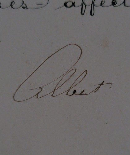 1883 Rey de Sajonia Alemania Alberto I Firmado Carta Real Documento Realeza Alemana - Imagen 12 de 24