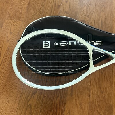 Wilson Ncode N1 115 OverSize White Black Tennis Racket 4 5/8 W