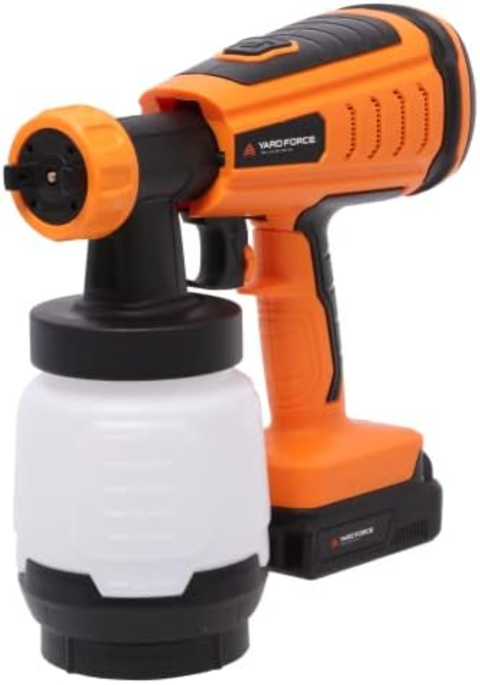 Yard Force LP C06P - Spruzzatore a batteria agli ioni di litio da 20 V/2,0 Ah, m