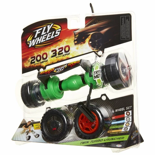 Fly Wheels Twin Turbo Launcher Green by Jakks Pacific