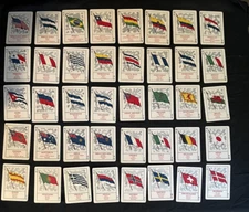 1896 Game of Flags-U.S. Playing Card Co-Complete Deck w/ Instuctions &Crown card