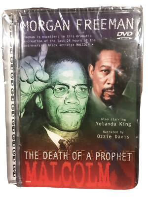 Malcolm X Death of a Prophet (DVD, 2000) Starring Morgan Freeman Yolanda King FS