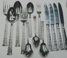 Pfaltzgraff Savannah Flatware Lot 13 Pc