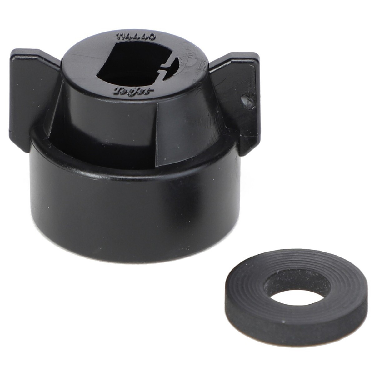 114441A-1-CELR TeeJet Black Cap and Gasket | eBay