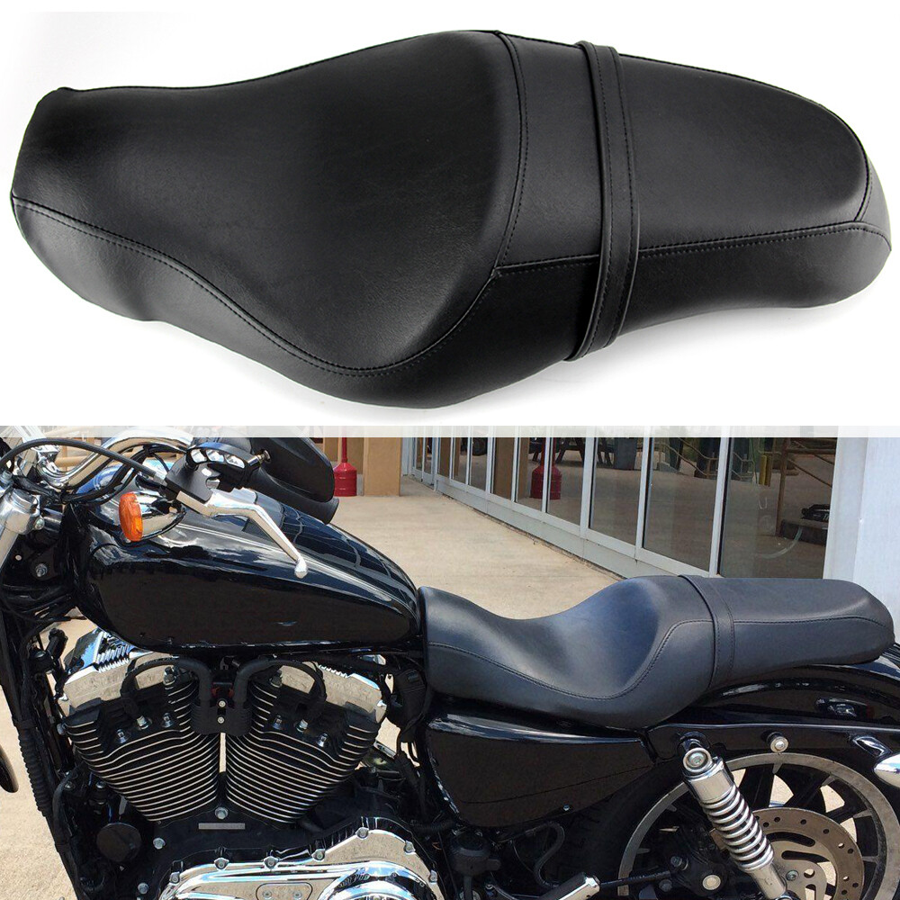 Driver Passenger Two Up Seat For Harley Custom Iron 1200 883