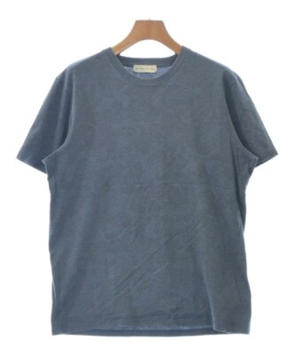 ETRO T-shirts/Cut & Sewns Blue(Paisley) (Approx. M) 2200542618079