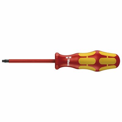 Wera 05006176001 T25 x 100mm VDE Insulated Torx Screwdriver