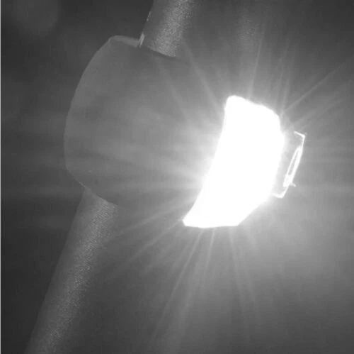 10X Fahrradlampe Fahrrad Licht Frontlicht Rücklicht Radlicht LED Silikon Lampe` - Bild 4 von 7
