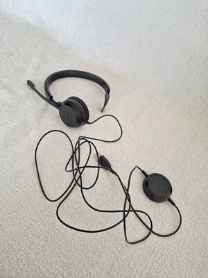 Jabra Evolve Headset 20 MS kabelgebunden Stereo HSC016