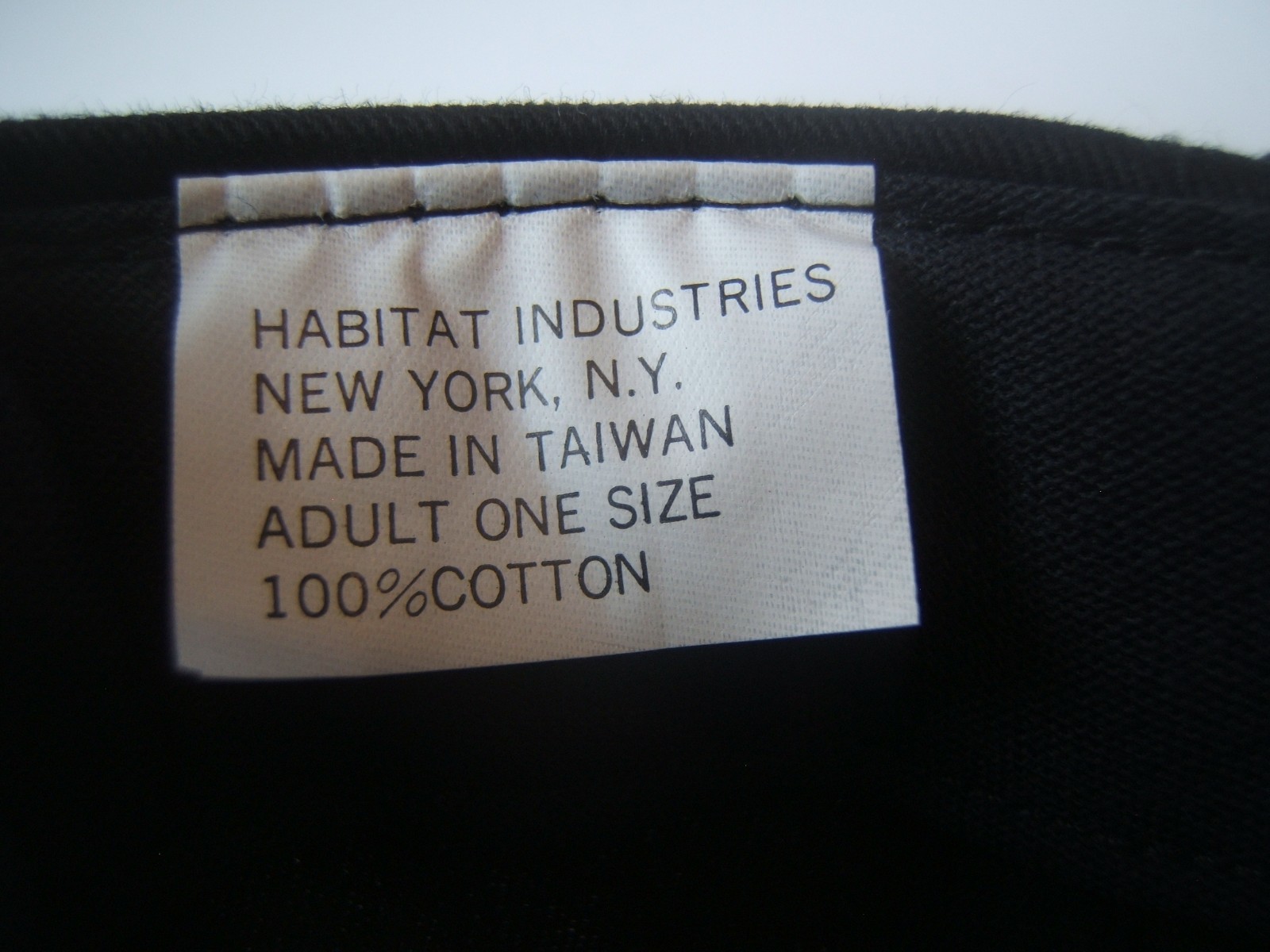 Your Basic Cap Vintage Black Snapback Baseball Hat - image 8