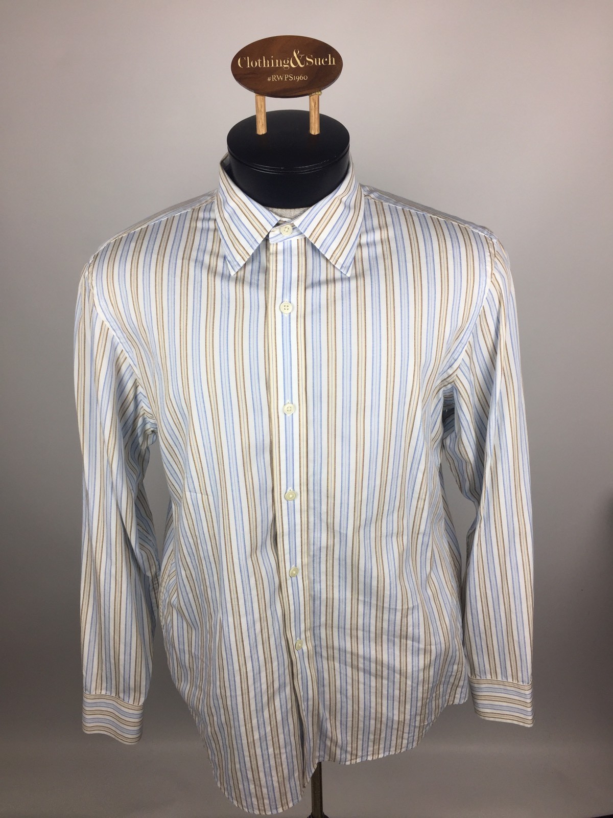 Banana Republic Mens Long Sleeve Dress 