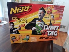 Nerf Dart Tag Capture the Flag Complete 2 Player Set Brand New FACTORY SEALED.