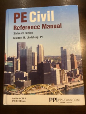 PE Civil Reference Material Package, Used, Good Condition