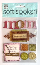 MAMBI Soft Spoken by Renee 3D Stickers MOM Mother Theme 93936 Mother's Day