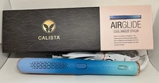 Calista AirGlide Cool Breeze Styler Iron Wave Curl Straighten Brilliant Blue NEW