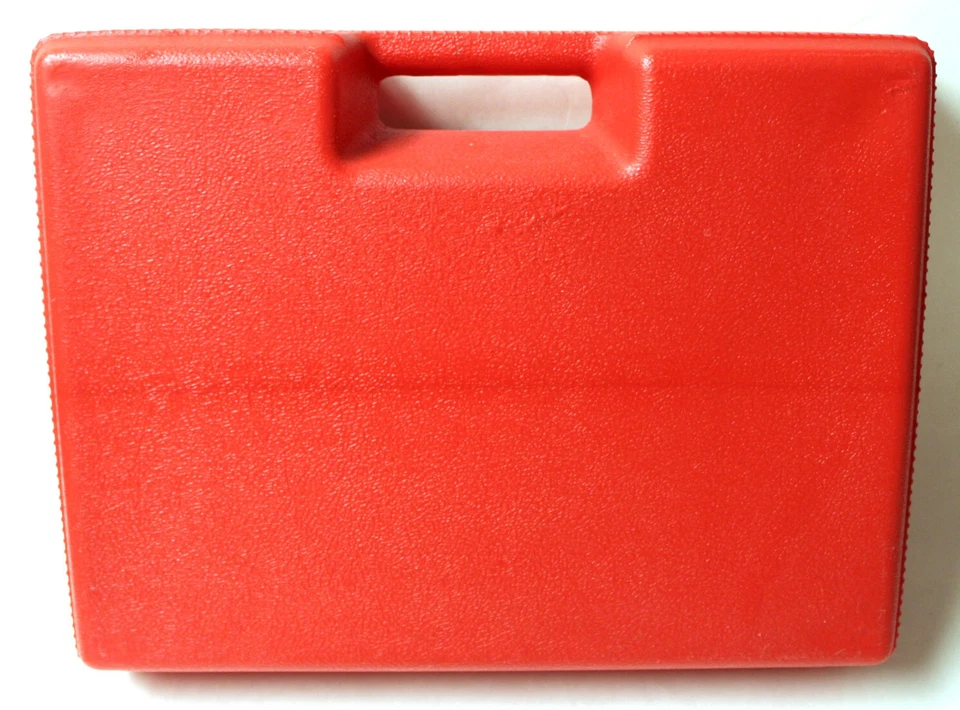 Vintage TYCO Super Blocks Storage Case Red - Image 4 of 4