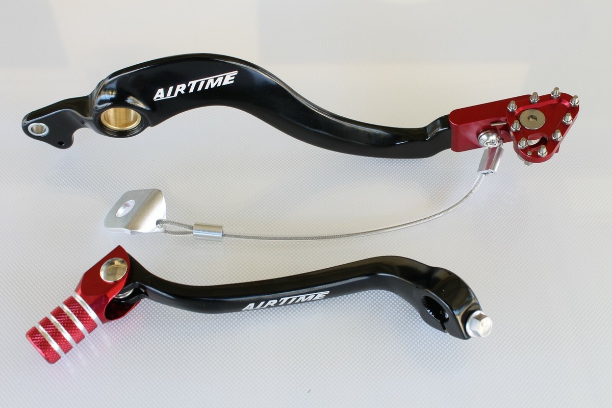 AIRTIME FORGED REAR BRAKE PEDAL & GEAR LEVER SET HONDA