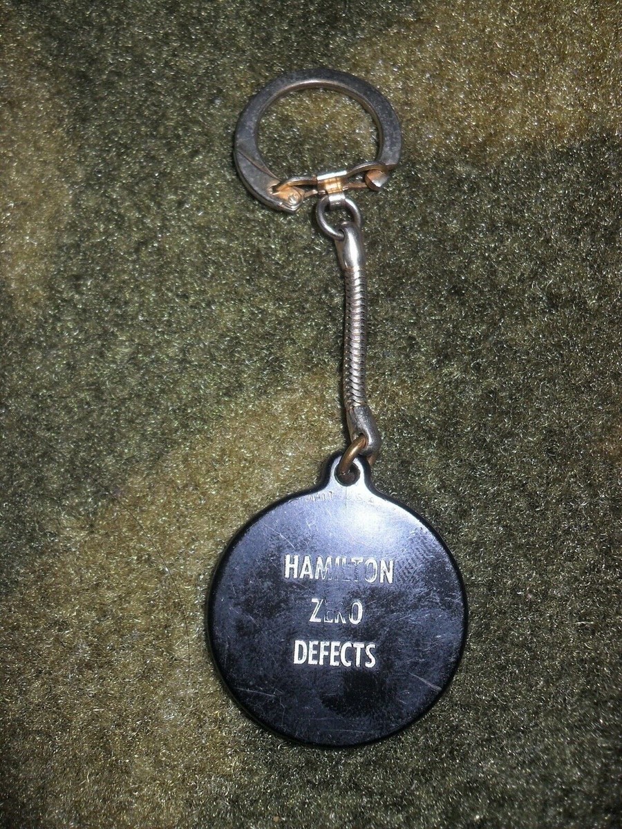 Vintage Hamilton Watch Co.  Zero Defects  Certificate, Keychain, Photo, Cool Lot View 4