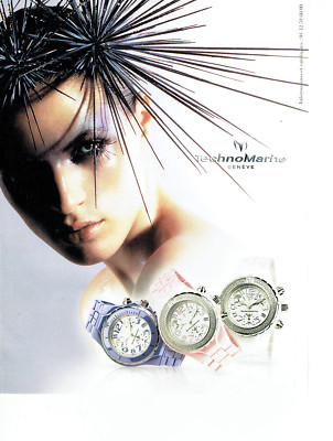 Werbung Advertising 127 2006 Technomarine Uhren