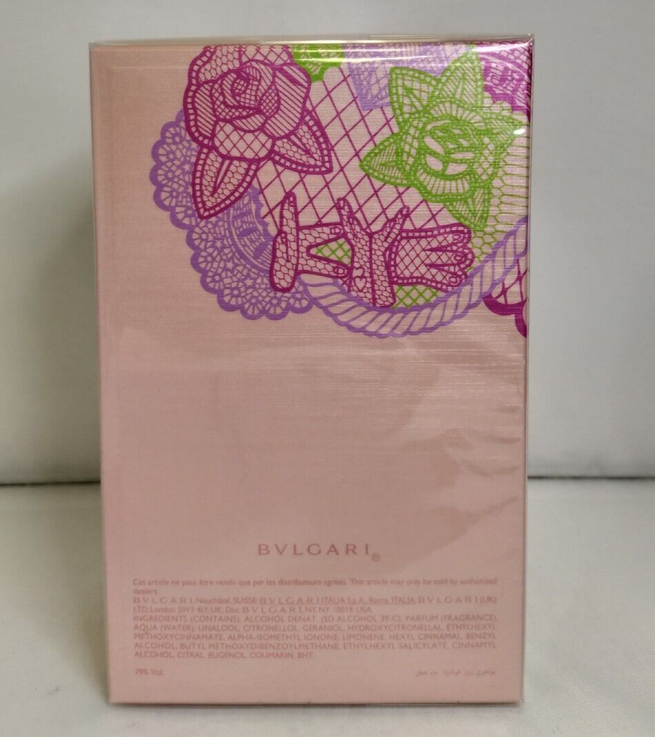 Bvlgari Rose Goldea LIMITED EDITION Design by Kathleen Kye 3 Oz 90