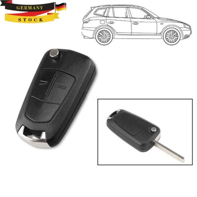 Klapp Schlüssel Ersatz Gehäuse für Opel Corsa D Zafira B Astra H Tigra Meriva A