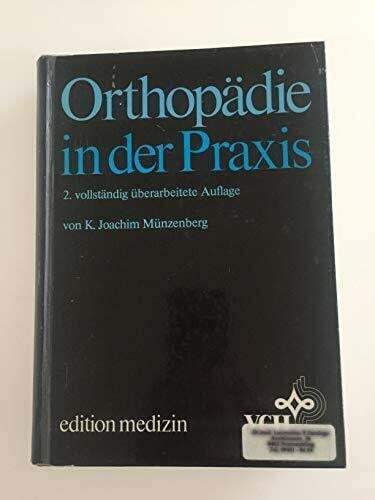 Orthopädie in der Praxis Münzenberg, K Joachim Buch - Bild 1 von 1