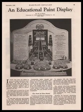 1926 Idaho Hardware & Plumbing Boise Devoe Paint Store Display Article Print Ad