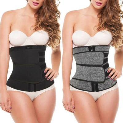 Fajas Colombian Girdles Waist Trainer Abdomen Sauna Sweat Body Shaper Fat Burner