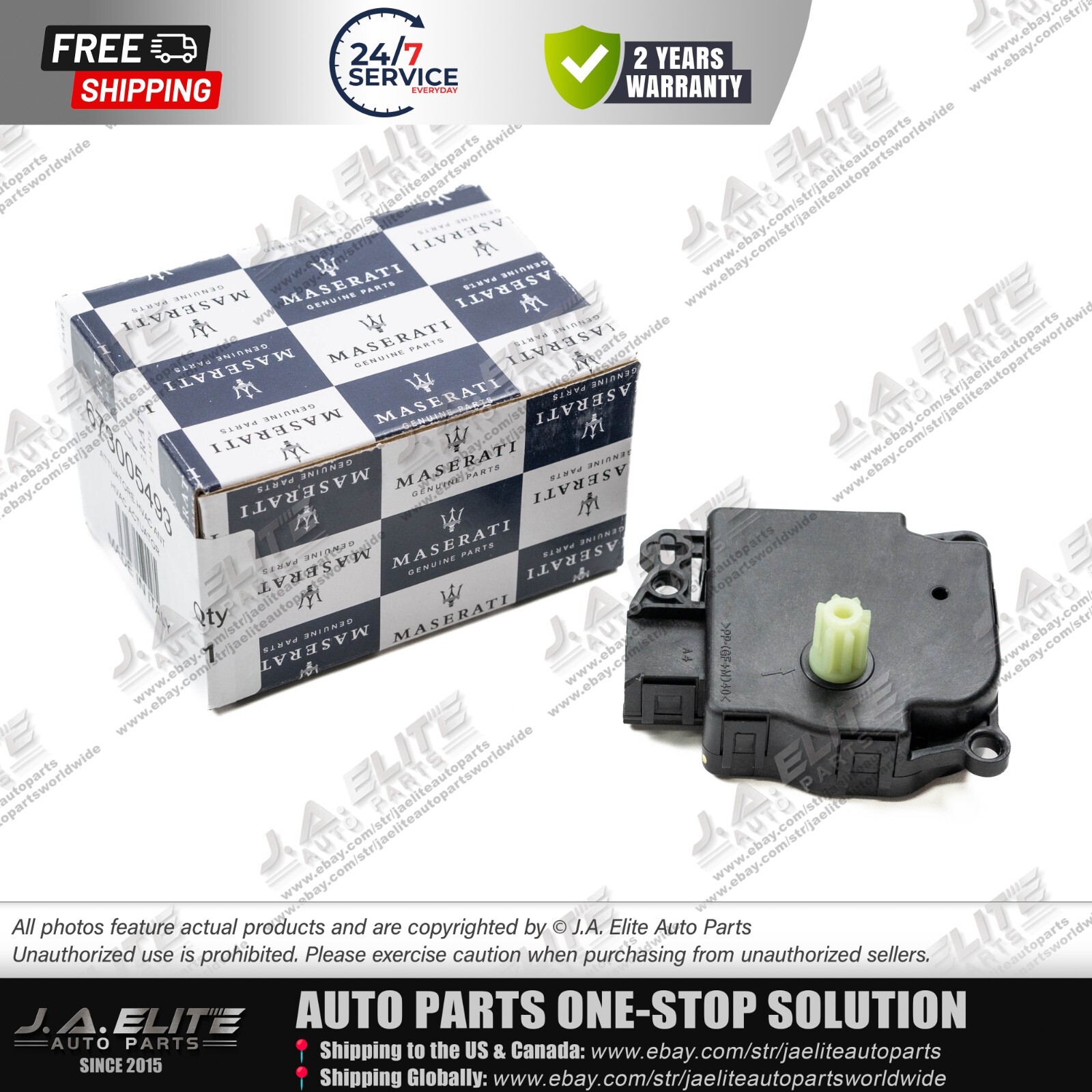 Genuine A/C Actuator fits Maserati Quattroporte Ghibli Levante 673005493